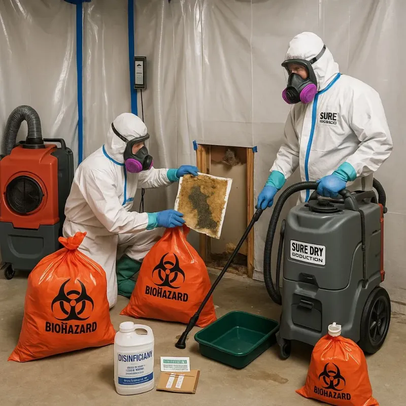 Contaminated Water Handling Protocols process in Morrisville, NC