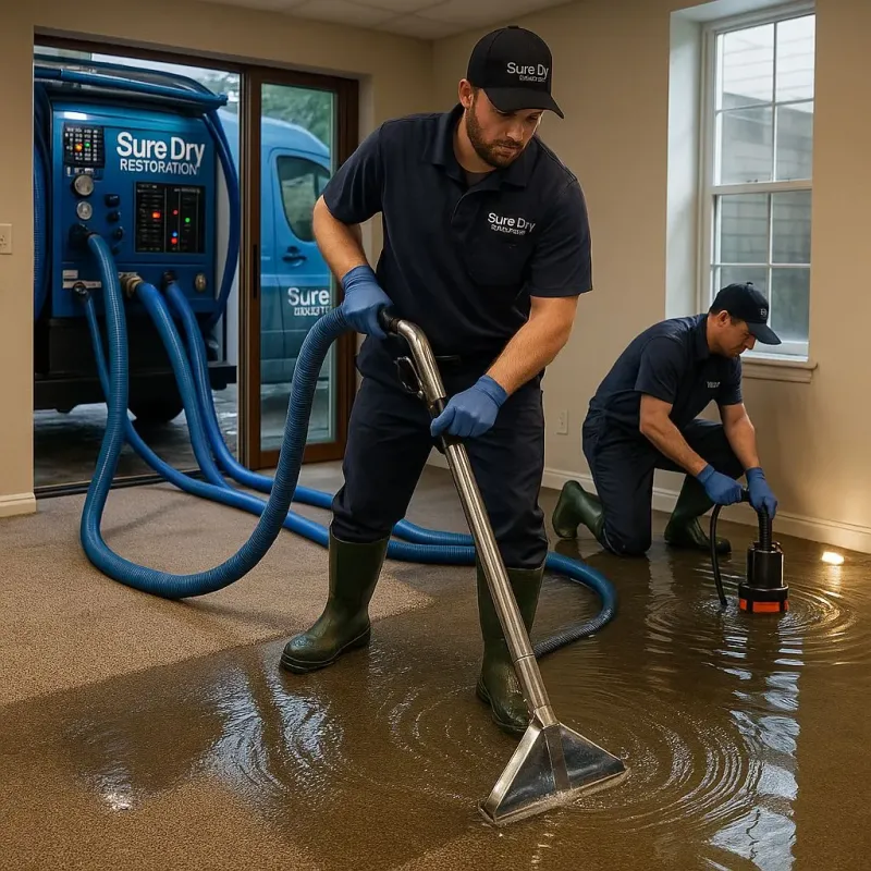 Water Extraction and Removal process in Morrisville, NC